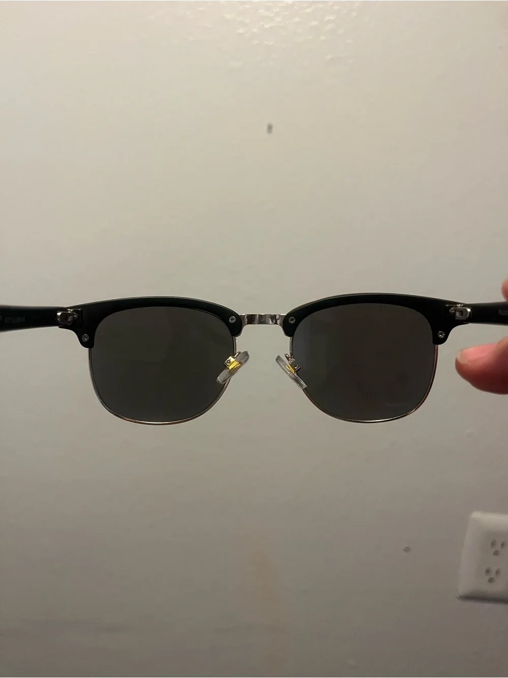 PUGS Gear M8 Brownline Medal-Style Sunglasses UV400